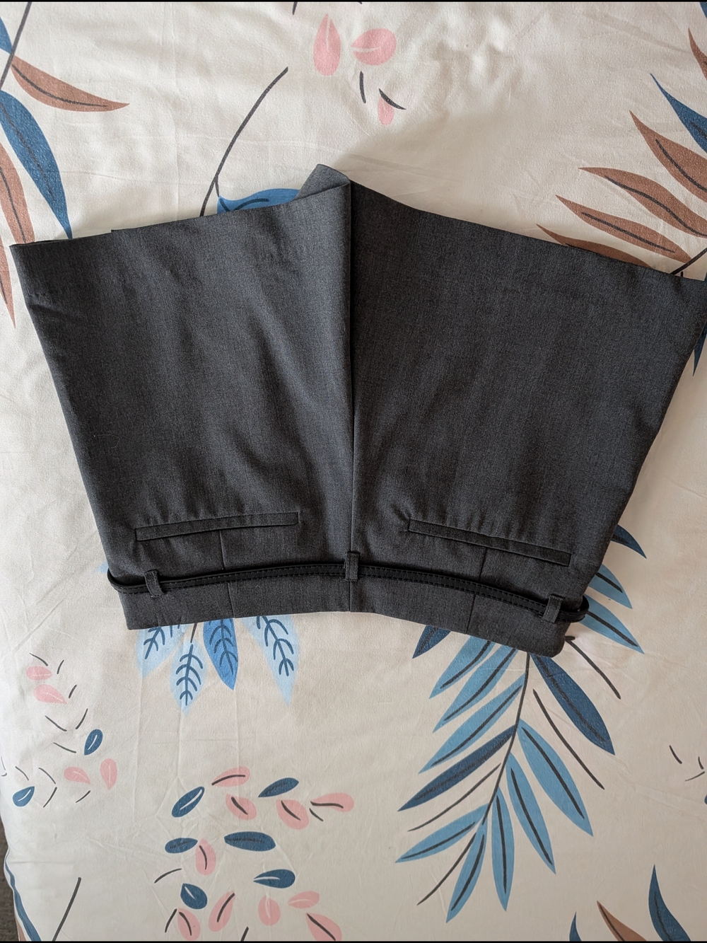 Zara Dark Grey Mini Skort Skirt/Shorts - Picture 3 of 5